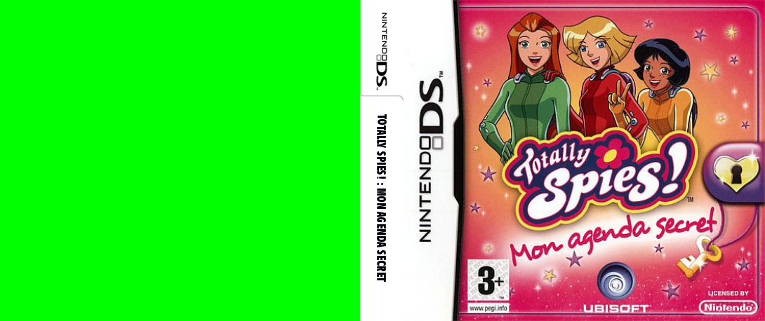 Totally Spies! - My Secret Diary — box-texture (EU)