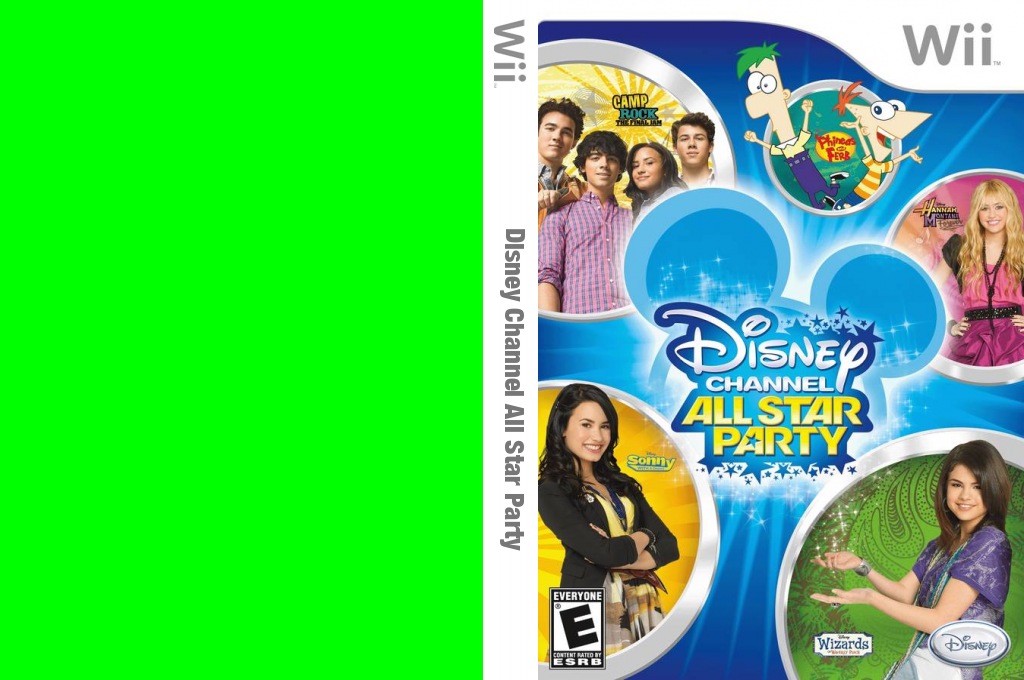 Disney Channel - All Star Party — box-texture (US)