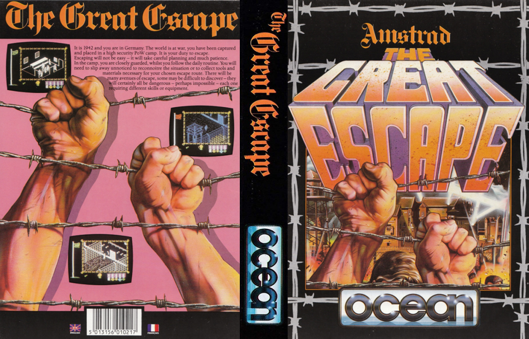 Great Escape, The — box-texture (EU)