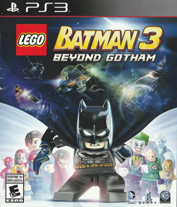 LEGO Batman 3 - The Game - Gotham kara Uchuu e — box-2D (CA)