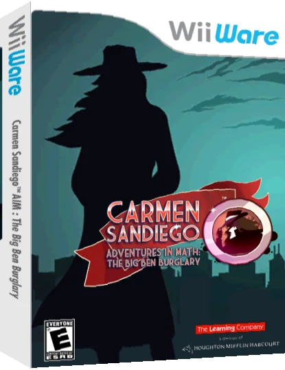 Carmen Sandiego Adventures in Math : The Big Ben Burglary — box-3D (US)