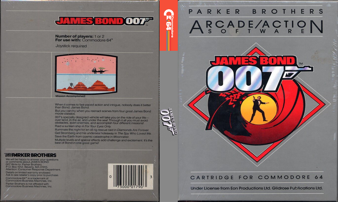 James Bond — box-texture (US)