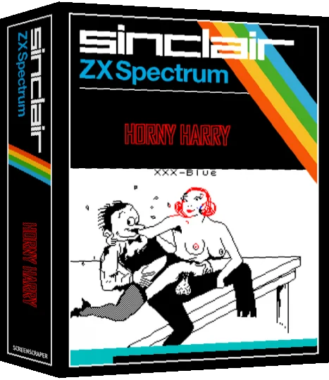 Horny Harry — box-3D (SS)