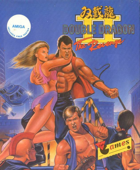 Double Dragon II - The Revenge — box-2D (EU)