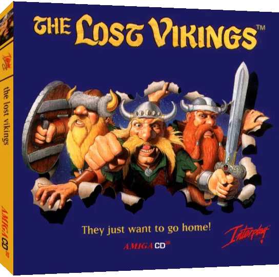 Lost Vikings, The — box-3D (EU)