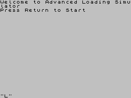 Advanced Loading Simulator — sstitle (WOR)