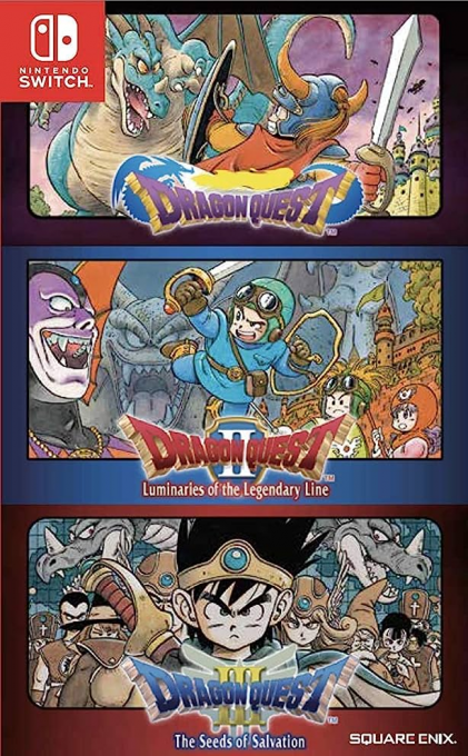 Dragon Quest 1, 2 and 3 Collection box art