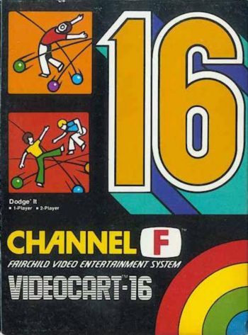 Videocart-16 - Dodge-it box art