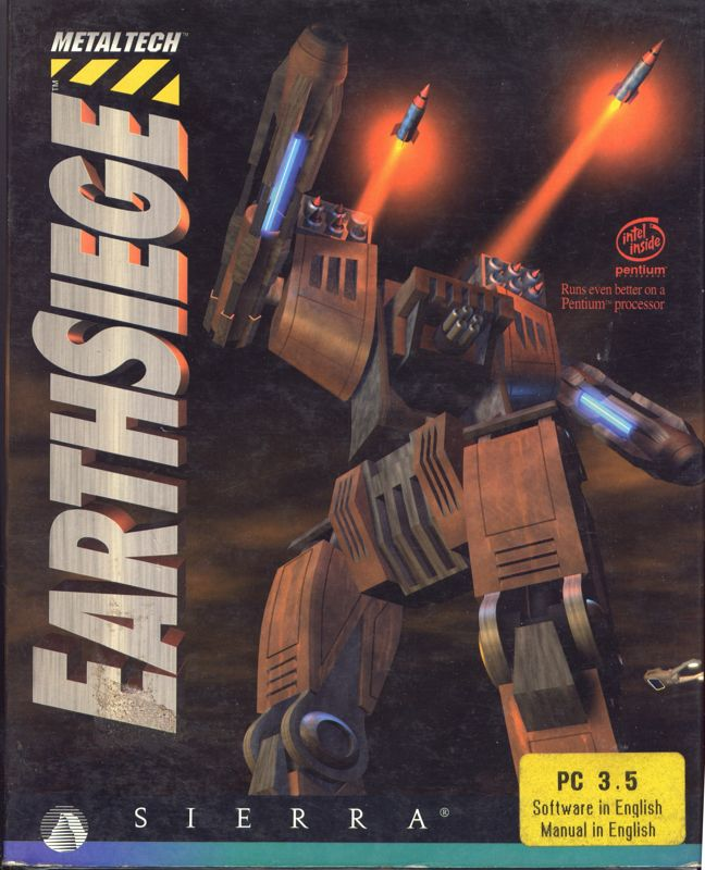 Metaltech - Earthsiege — box-2D (EU)
