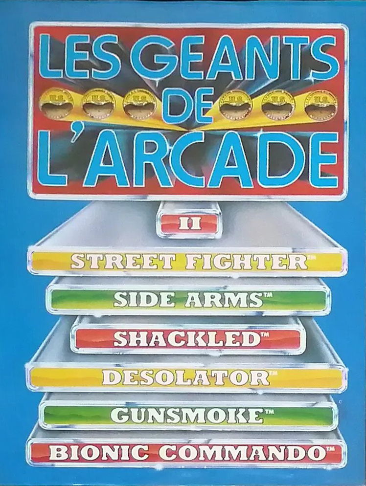 Géants De L 'Arcade 2, Les box art