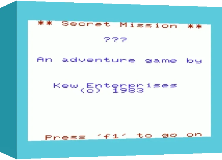 Secret Mission — box-3D (WOR)