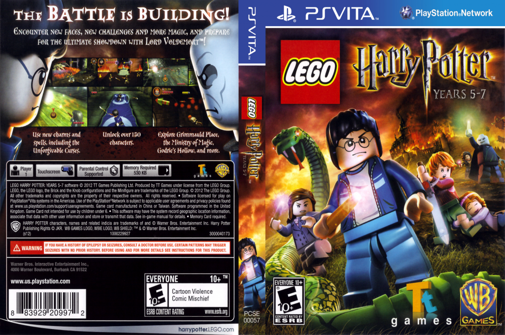 Lego Harry Potter - Années 5 À 7 — box-texture (US)