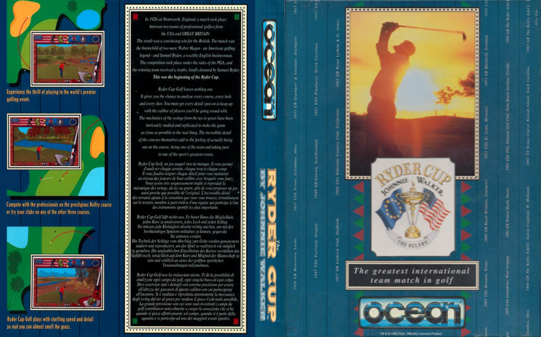 Ryder Cup - Johnnie Walker — box-texture (EU)