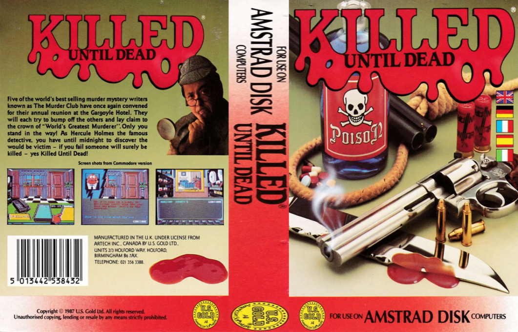 Killed Until Dead — box-texture (EU)