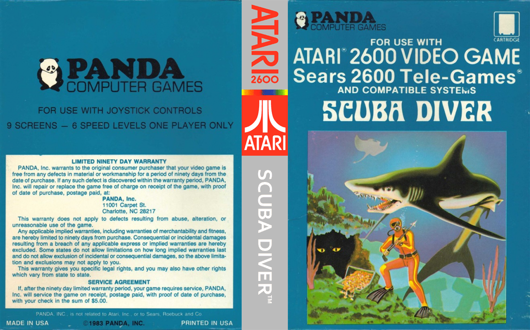 Scuba Diver — box-texture (US)