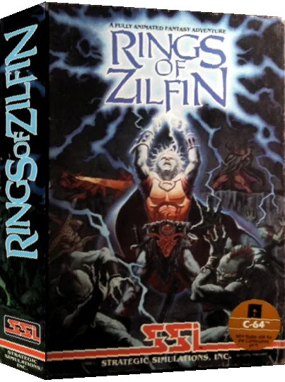 Rings Of Zilfin — box-3D (US)