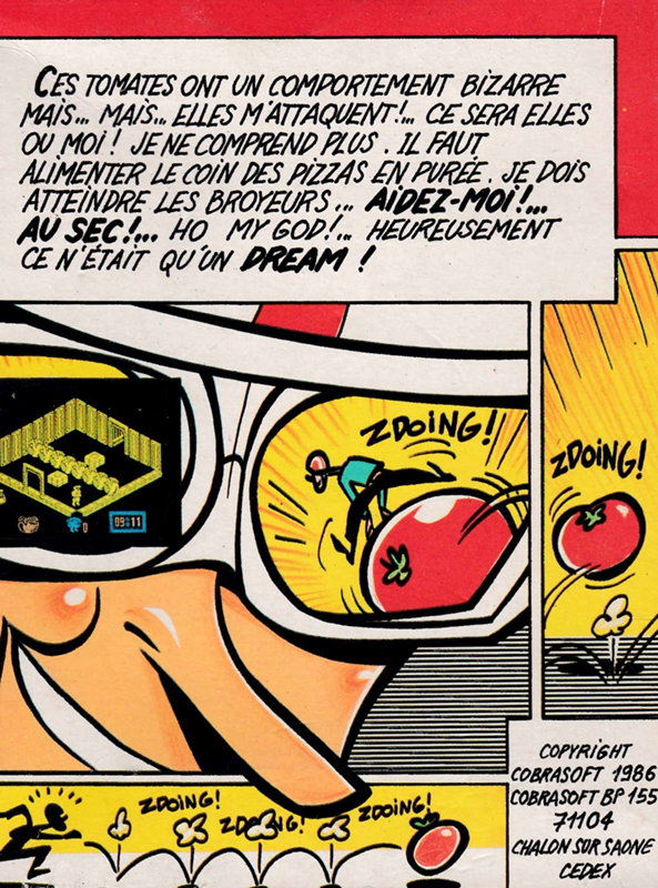 Attack Of The Killer Tomatoes — box-2D-back (FR)