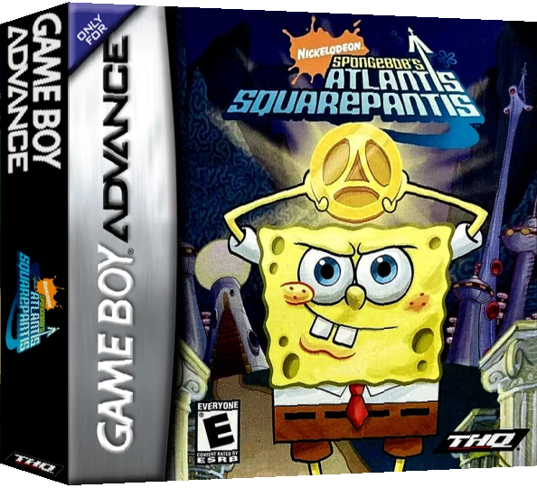 SpongeBob's Atlantis SquarePantis — box-3D (US)