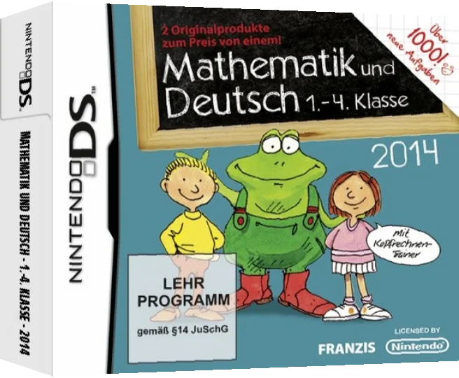 Mathematik und Deutsch - 1.-4. Klasse - 2014 — box-3D (DE)