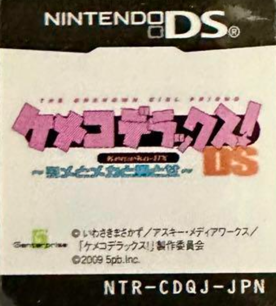 Kemeko Deluxe! DS - Yome to Meka to Otoko to Onna — support-texture (JP)