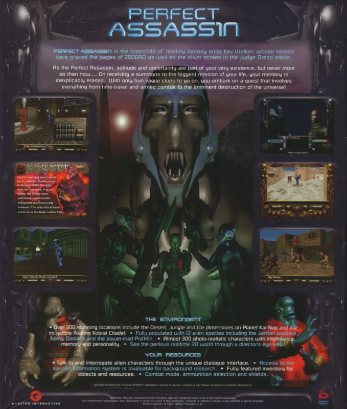 Perfect Assassin — box-2D-back (EU)
