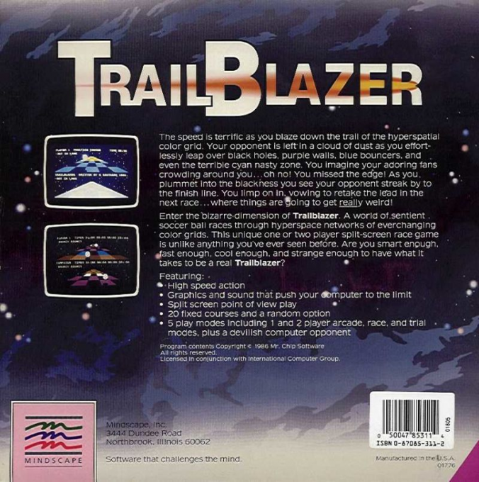 Trailblazer — box-2D-back (US)