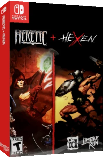Heretic + Hexen — box-3D (US)