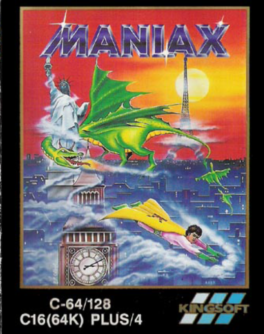 Maniax box art