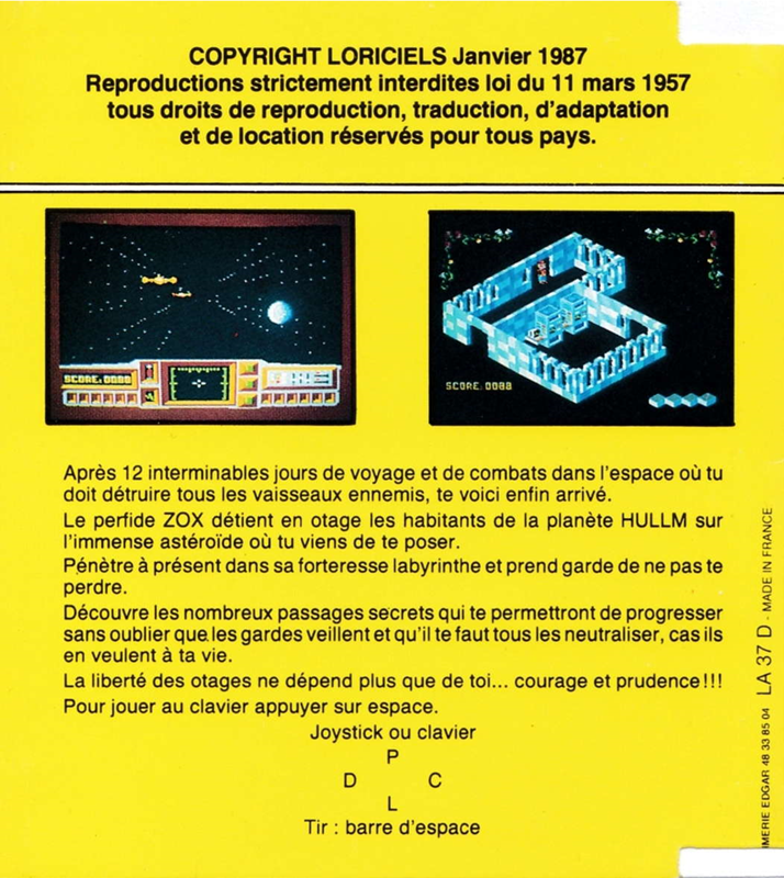 Zox 2099 — box-2D-back (FR)