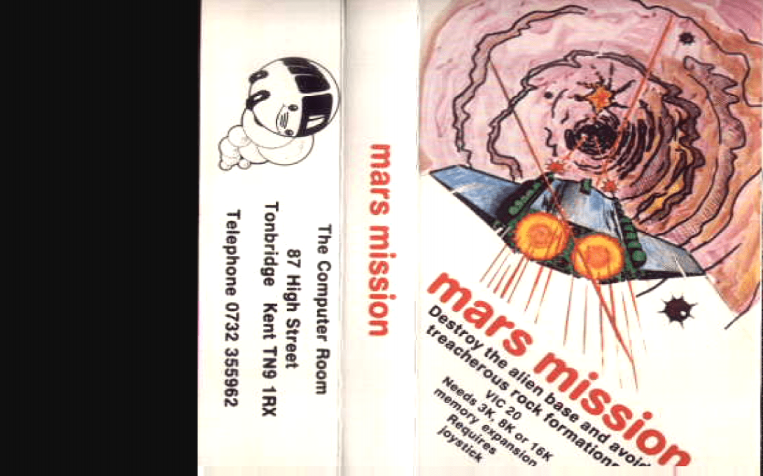 Mars Mission — box-texture (US)