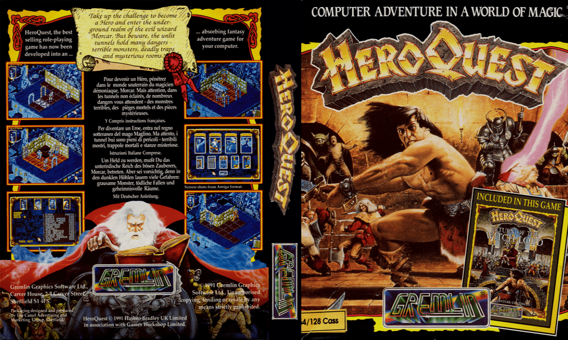 Hero Quest — box-texture (EU)