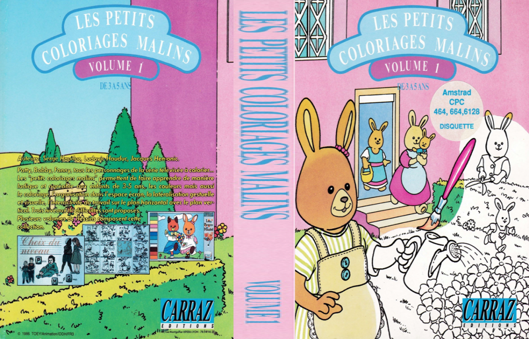 Coloriage - Les Petits Malins 1 — box-texture (FR)