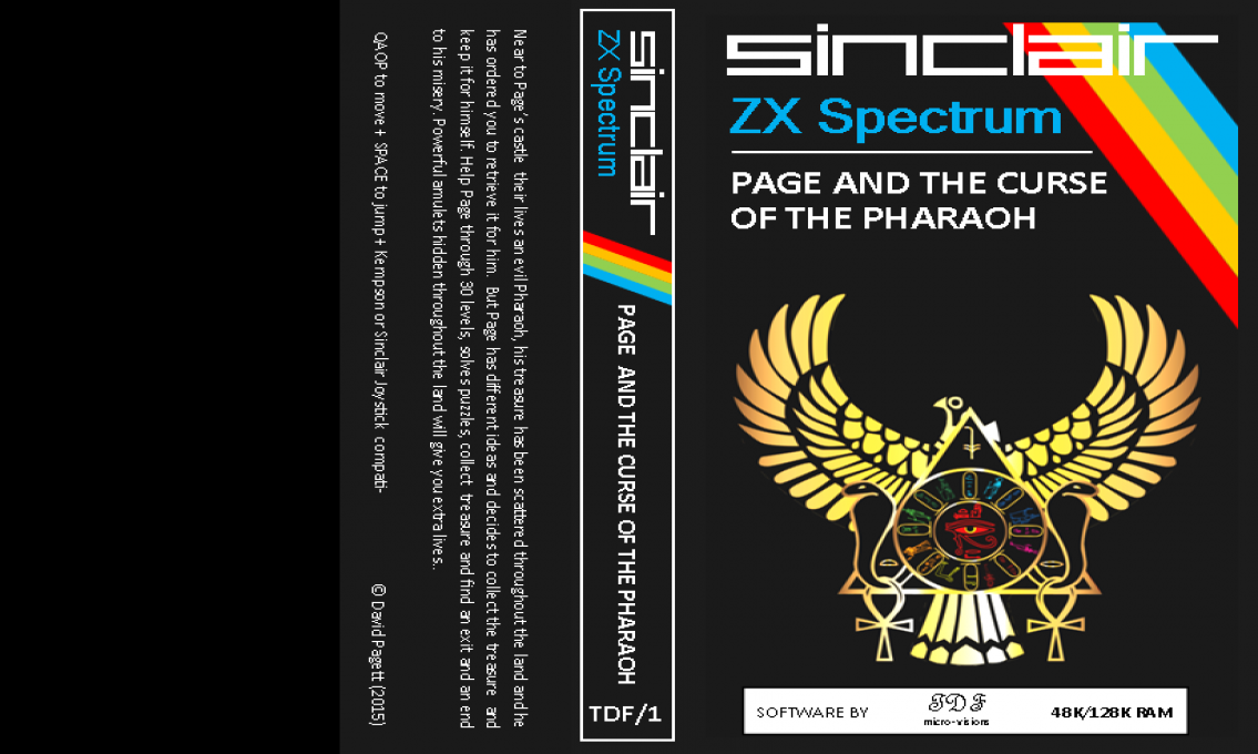 Page and the Curse of the Pharaoh — box-texture (EU)