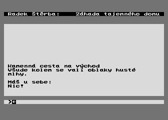 Zahada Tajemneho Domu — ss (WOR)
