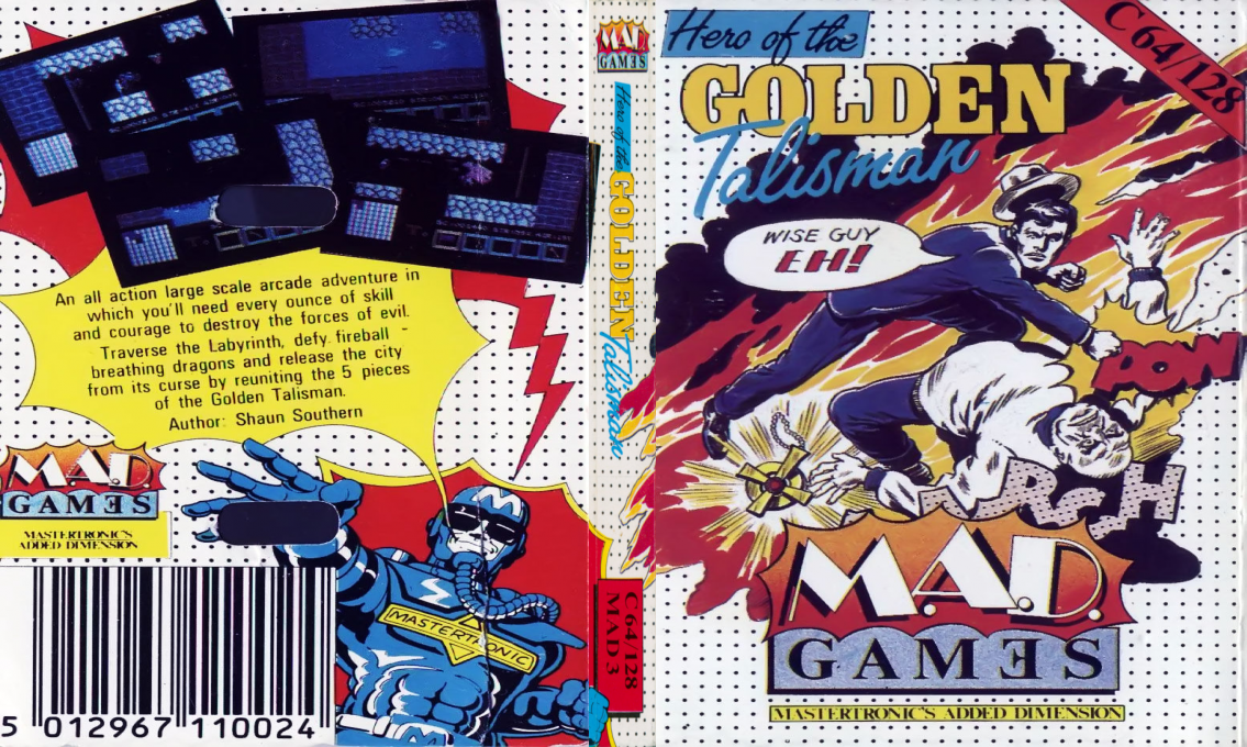Hero Of The Golden Talisman — box-texture (EU)