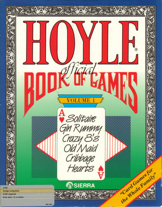 Hoyle Official Book of Games - Volume 1 box art