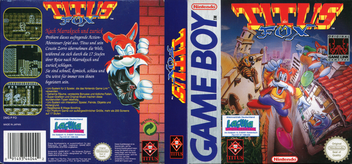 Titus The Fox - To Marrakech And Back — box-texture (EU)