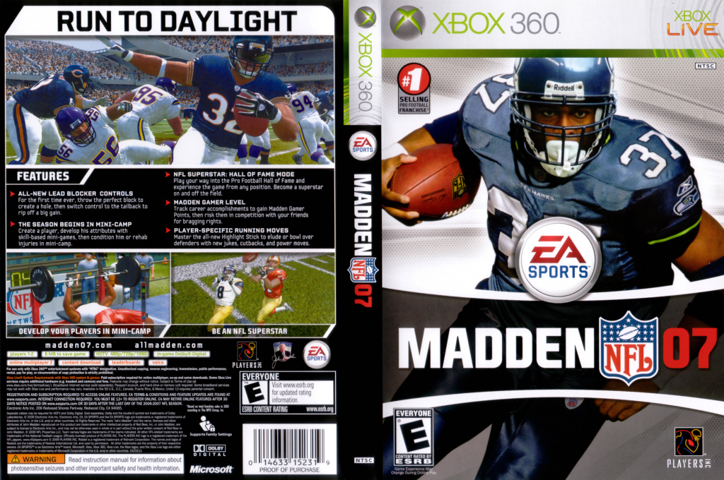 Madden NFL 07 — box-texture (US)