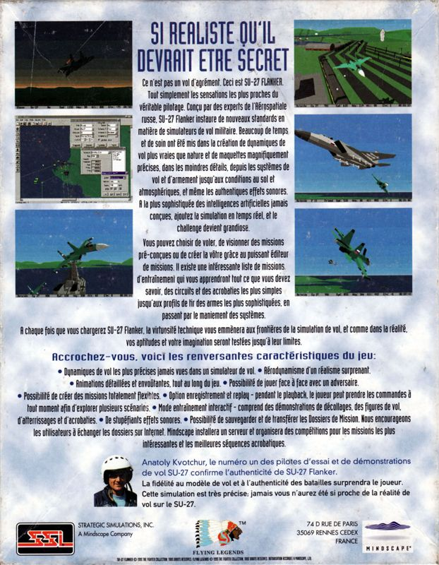 Su-27 Flanker — box-2D-back (FR)