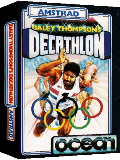 Daley Thompson's Decathlon — box-3D (EU)