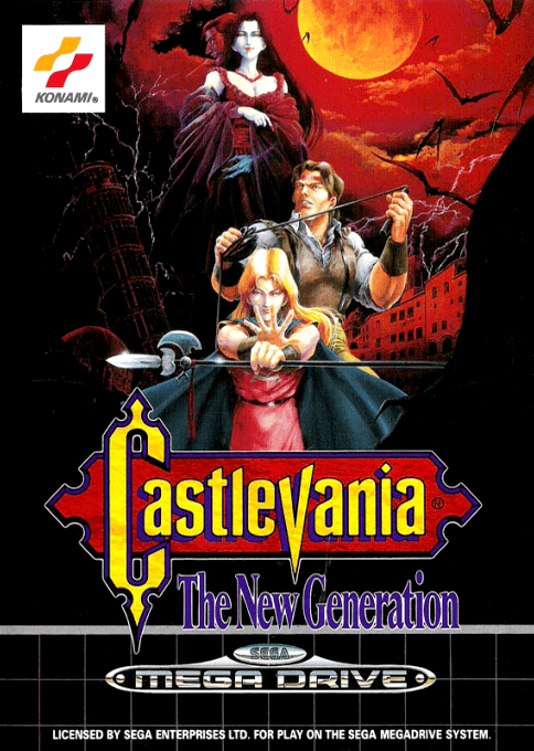Castlevania - The New Generation — box-2D (EU)