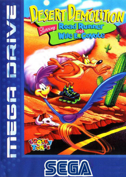 Desert Demolition Starring Road Runner And Wile E. Coyote — box-2D (EU)