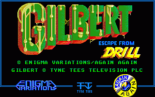 Gilbert - Escape from Drill — sstitle (EU)