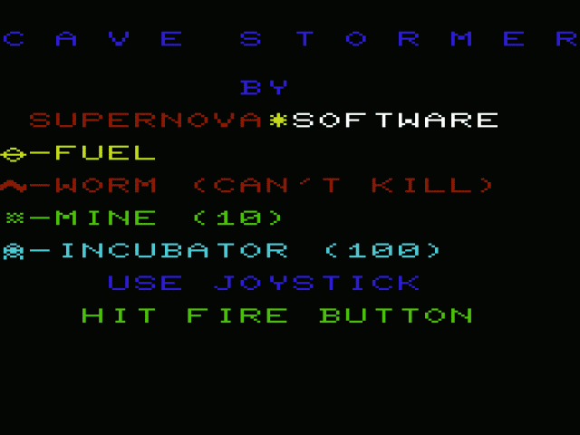 Cave Stormer — sstitle (WOR)