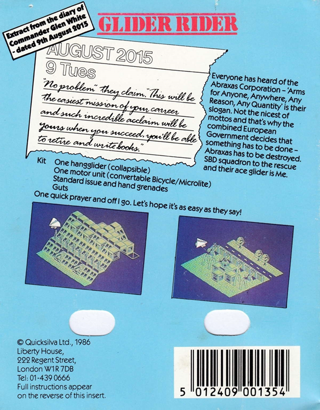 Glider Rider — box-2D-back (EU)