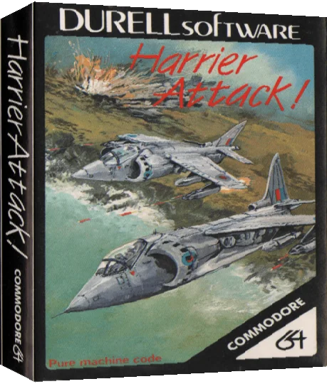 Harrier Attack — box-3D (EU)