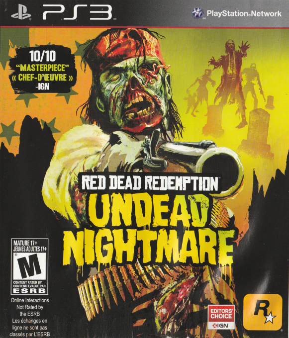 Red Dead Redemption - Undead Nightmare — box-2D (CA)