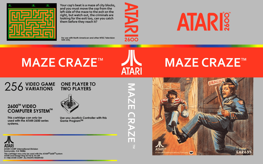 Maze Craze — box-texture (CUS)