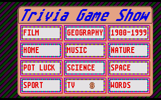 Trivia Game Show — ss (WOR)