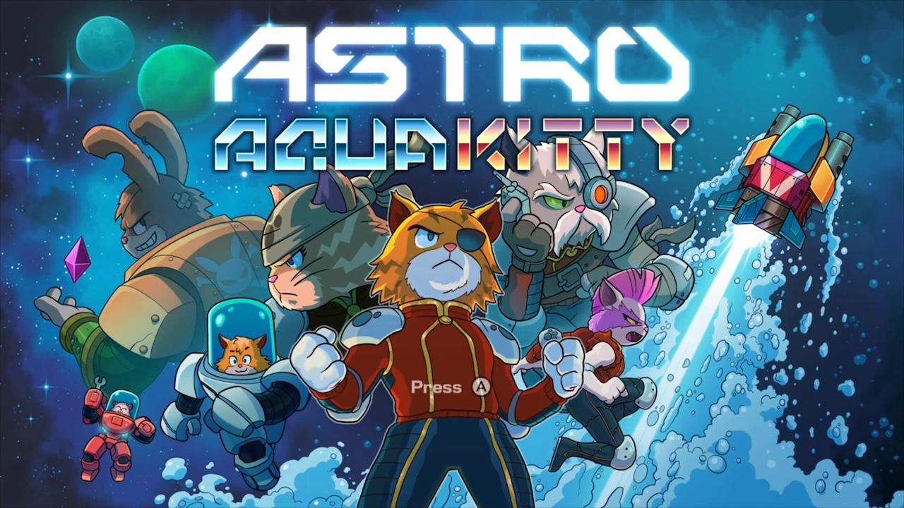 Astro Aqua Kitty - Pawsome Collection — sstitle (WOR)